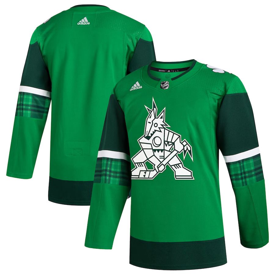 Men Arizona Coyotes adidas Kelly Green 2023 St. Patricks Day Primegreen Authentic NHL Jersey->arizona coyotes->NHL Jersey